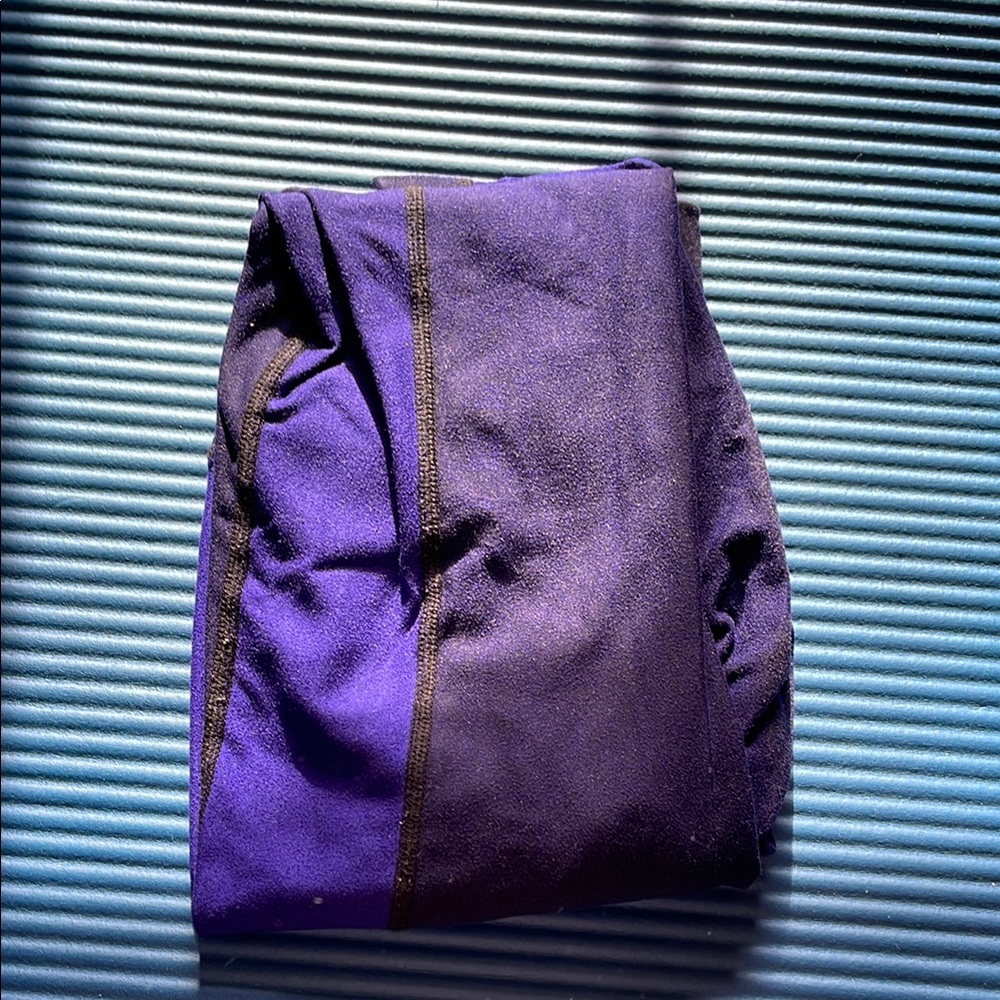 Purple Athletic Leggings